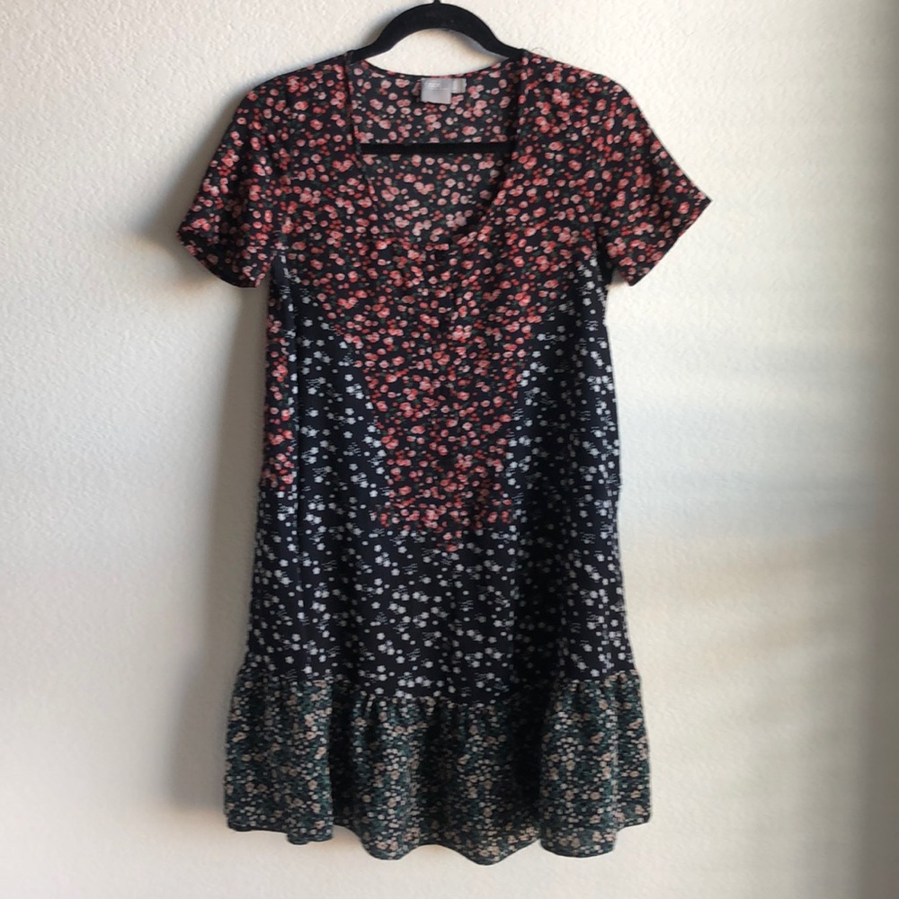 ASOS Mix Print Floral Dress